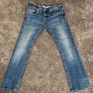 Rock revival men’s jeans